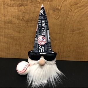 Yankees Gnome MLB Baseball Ball Sports Fan Sunglasses Gift NY New York Red Blue